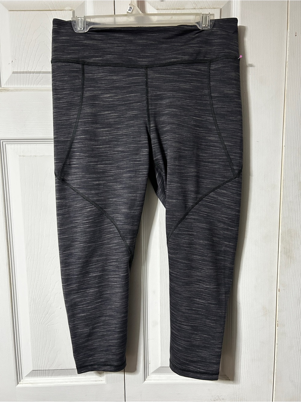 Patagonia Capris - Charcoal Space-Dye
